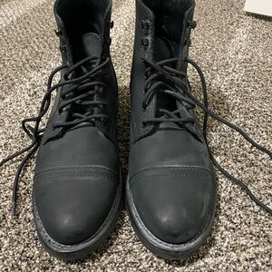 Thursday Boot Company Black Lace Up Boots